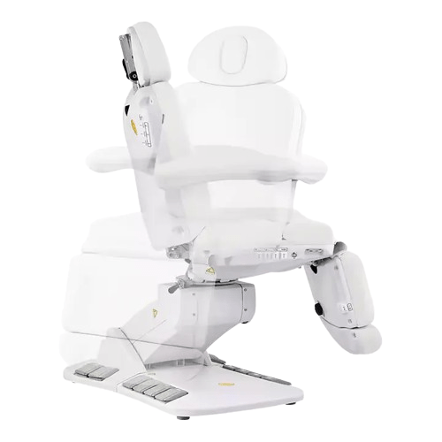 Electric Beauty Clinic Bed – 4 Motor Remote and foot control - Al - AndalousWhite
