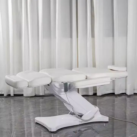 Luxury Electric Massage Bed with 4 Motors, 5 Positions, and 45-Degree Rotation