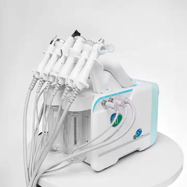 Professional - Grade Deep Cleansing Facial Device with Small Bubble Technology 7in1 - Al - Al-AndalousProfessional