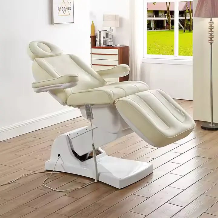 Luxury Electric massage bed 3 motors for beauty clinics - Al-Andalous Luxury Electric massage bed 3 motors Dark Beige