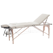 3-section Wooden Massage Bed Beauty Salon
