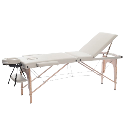 3-section Wooden Massage Bed Beauty Salon