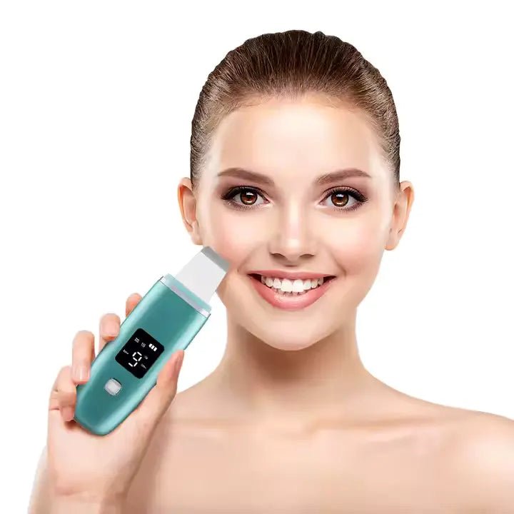 Ultrasonic Sonic Skin Scrubber for Sensitive, Oily & Acne - Prone Skin - Al - Andalous