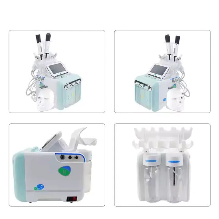 9 - in - 1 Oxygen Jet Hydro Dermabrasion RF Beauty Machine for Comprehensive Skin Care - Al - Andalous9 - in - 1 Oxygen Jet Hydro Dermabrasion RF Beauty Machine for Comprehensive Skin Care