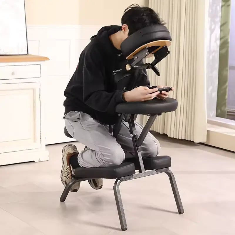 Portable Foldable Massage Chair - Al - AndalousBlack