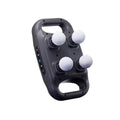 Rechargeable 4 - Heads Handheld Deep Tissue Muscle Massager Gun with Speed Control - Al - Andalous