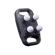 Rechargeable 4-Heads Handheld Deep Tissue Muscle Massager Gun with Speed Control
