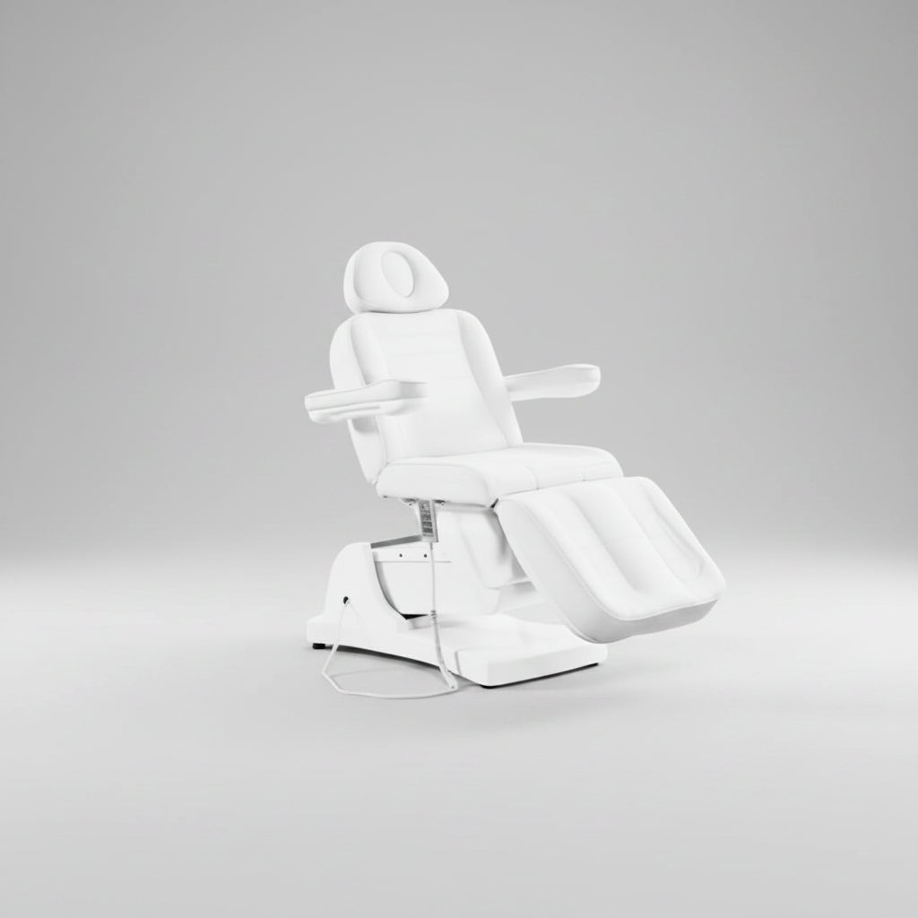 Luxury Electric massage bed 3 motors for beauty clinics - Al - AndalousLuxury Electric massage bed 3 motors for beauty clinicsWhite